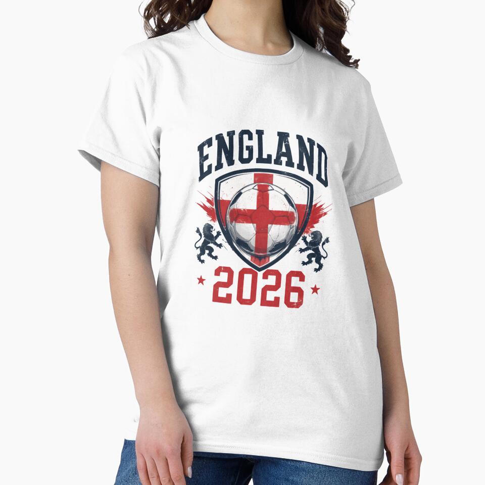England 2026 Football World Cup Fan Supporter by JonesFlora2025