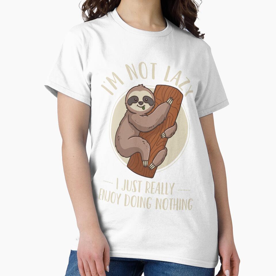 Sloth Lazy Sloth by CreativeGiftShp