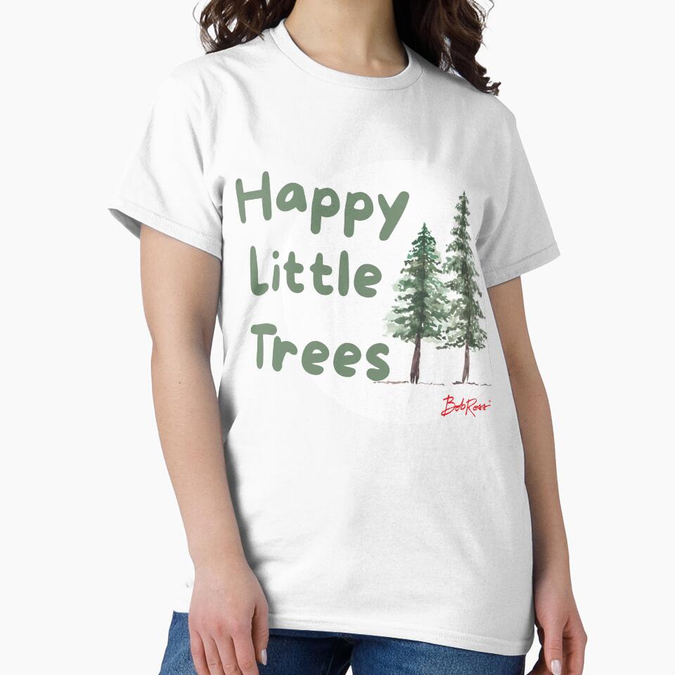 Happy Little Trees Bob Ross Fan Art by woolcos