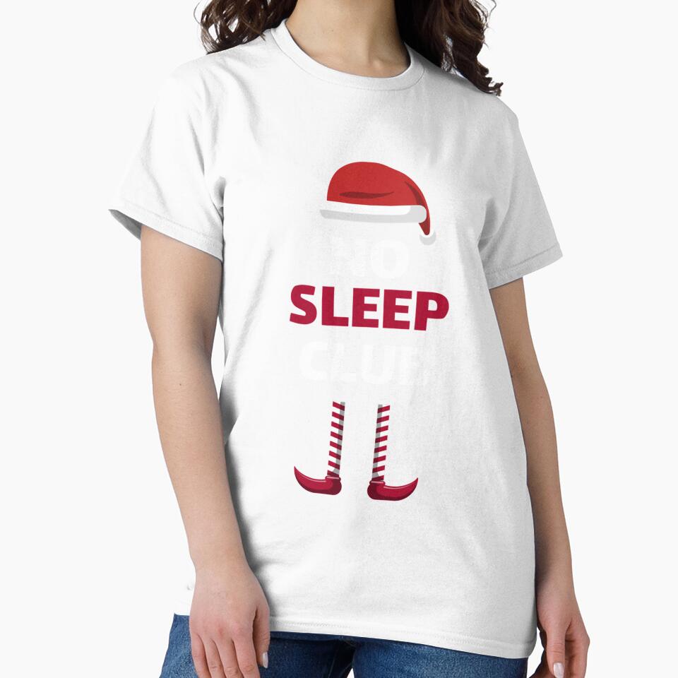 Awesome Since No Sleep Club Gift Men Women Elf Team Boys Girls by KK01Made