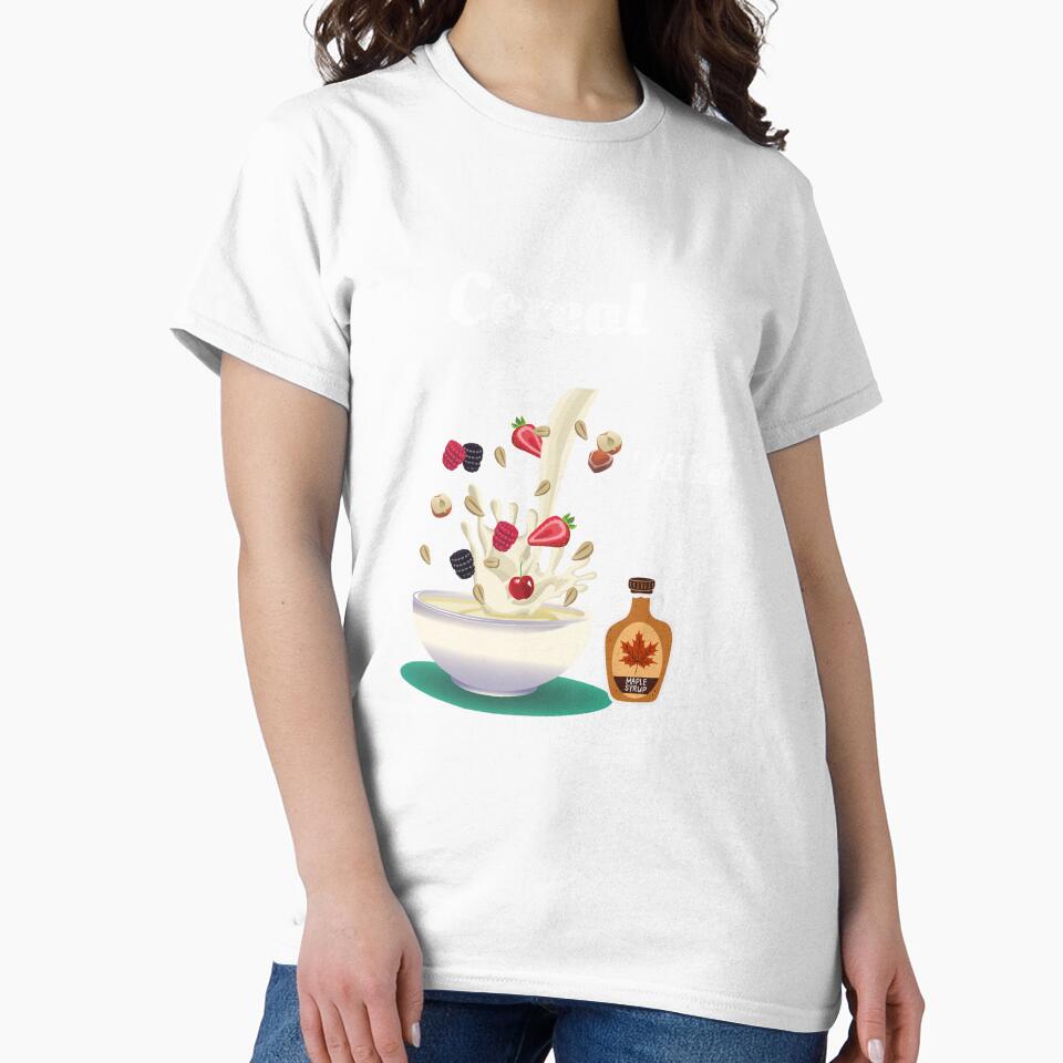 Cereal killer t shirt by WearNvibe