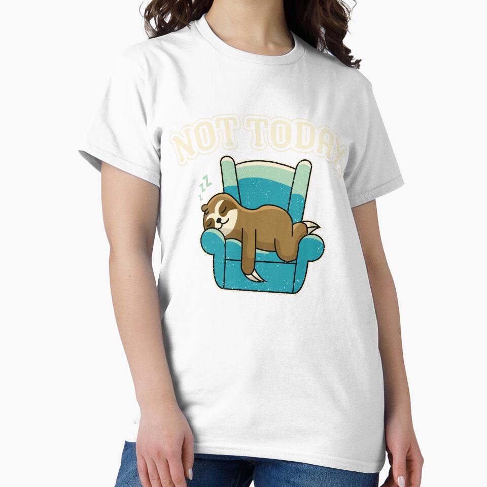 not today sloth by VinagreShop