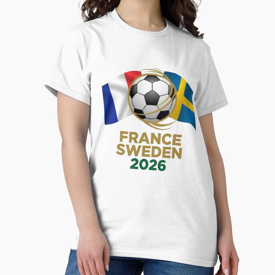 France vs Sweden Soccer 2026 | Football Match Poster by Nexus Space