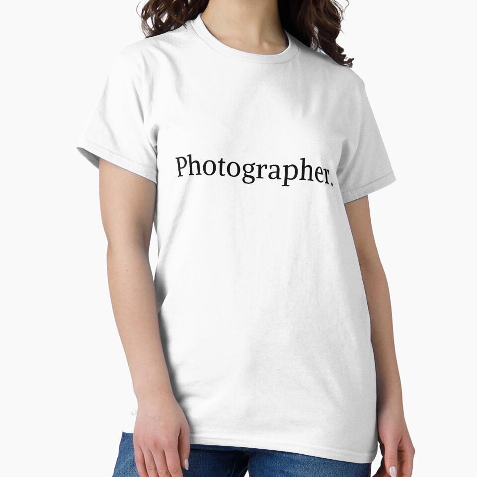 Photographer Modern Minimal Text Design (Black) by Mathew T Photography
