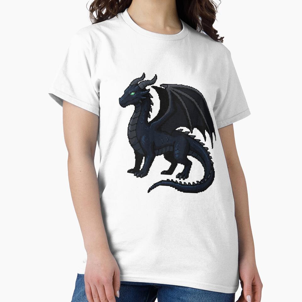 Night Watchman: Pixel Art Dragon by Aerianwind