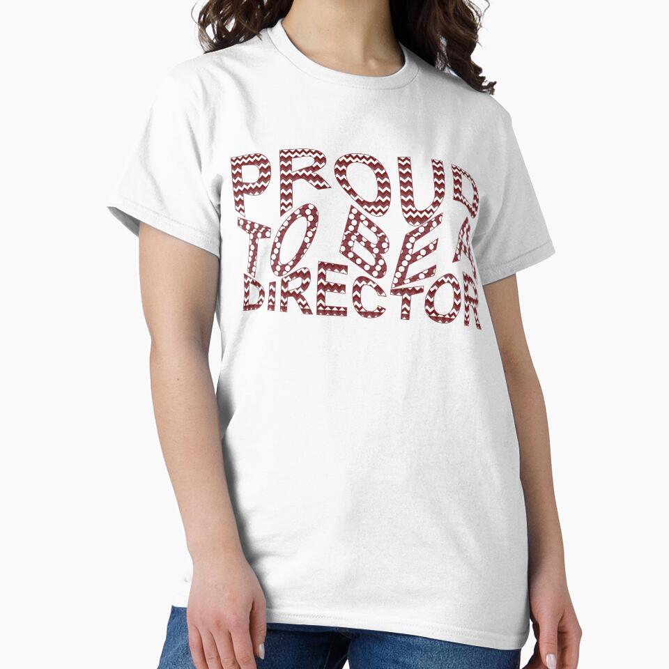 Proud To Be A Director Wavy Text by TheIconSmith