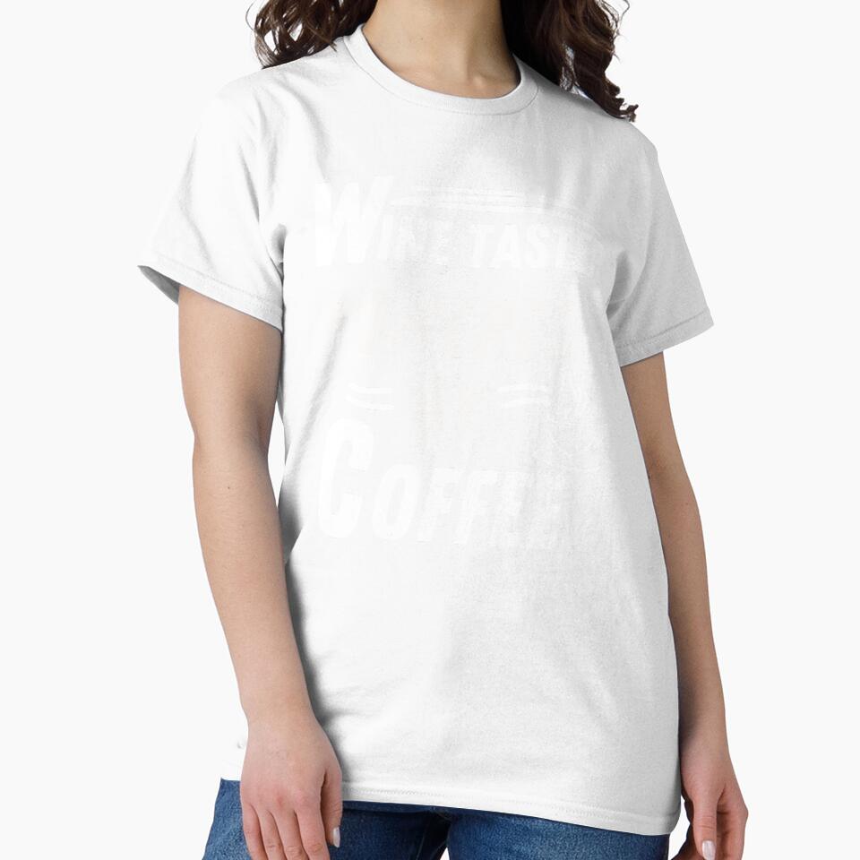 Wine taster powered by coffee by annoying-shirts