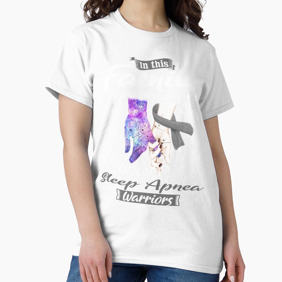 In This Family Nobody Fights Alone Team Sleep Apnea Warrior by deputylove