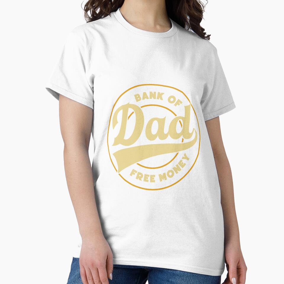 DAD bank money dad jokes funny fathers day papa pops birthday by w1ckerman