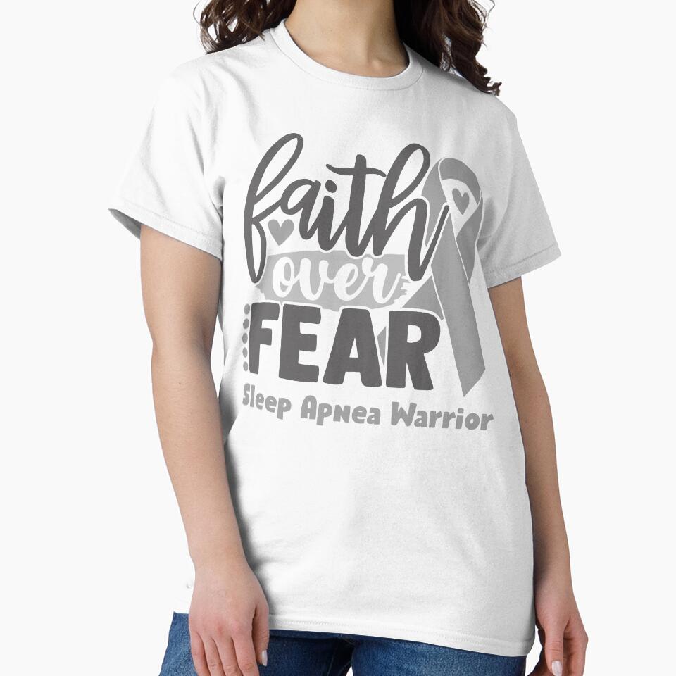 Faith Over Fear Sleep Apnea Warrior by largellie