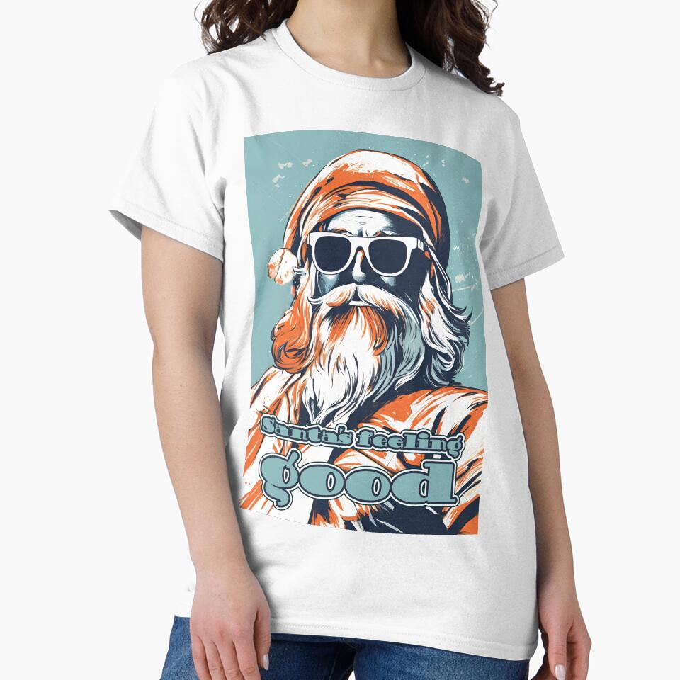 Xmas Santa Pop Art by ZenStickConcept
