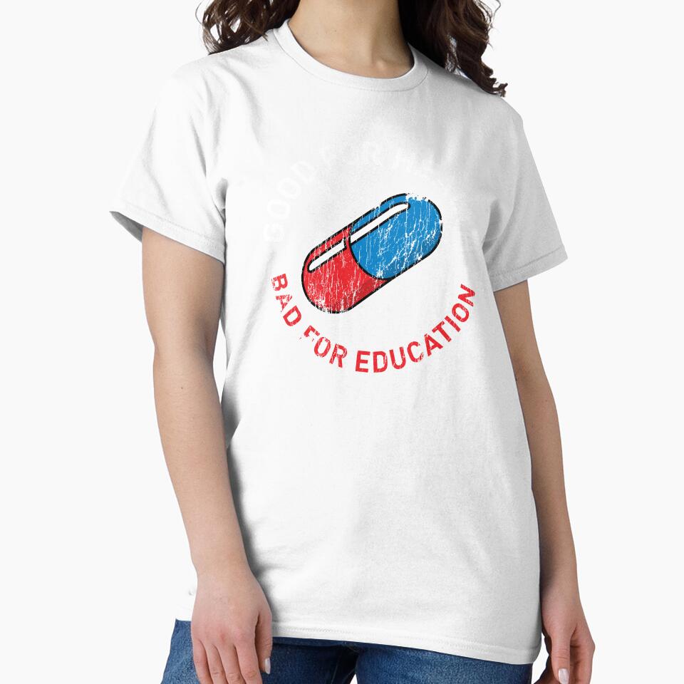Akira Good For Health Bad For Education - worn version by The Common Tee