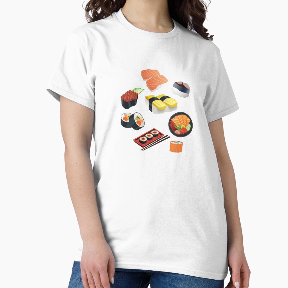 Sushi Foodie by VJKTees