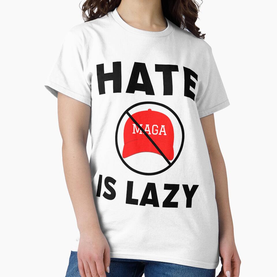 Hate is lazy. by Rachel the Artist