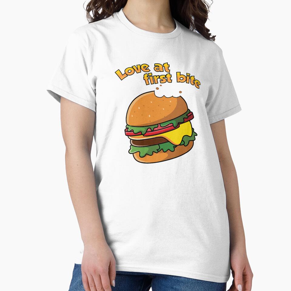Love at first bite cheese burger by Donutlovers