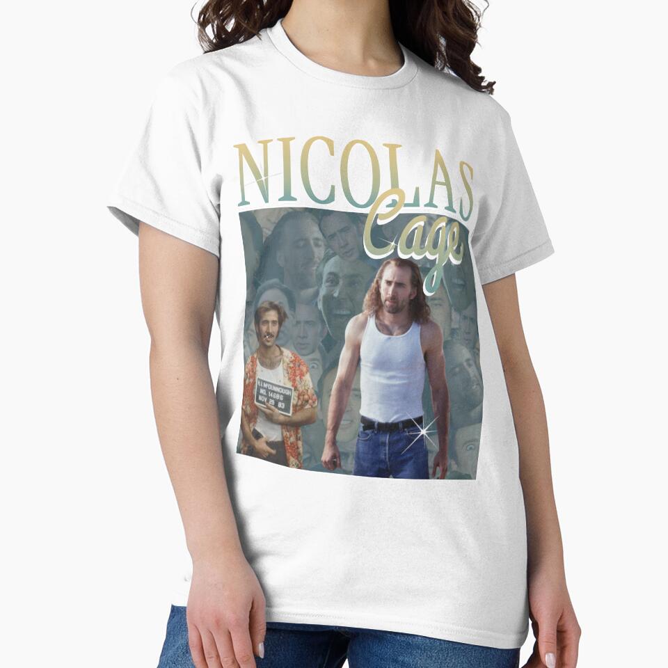 Nicholas Cage Vintage - Nicolas Cage - Nick Cage - Nic Cage by PAFDesign
