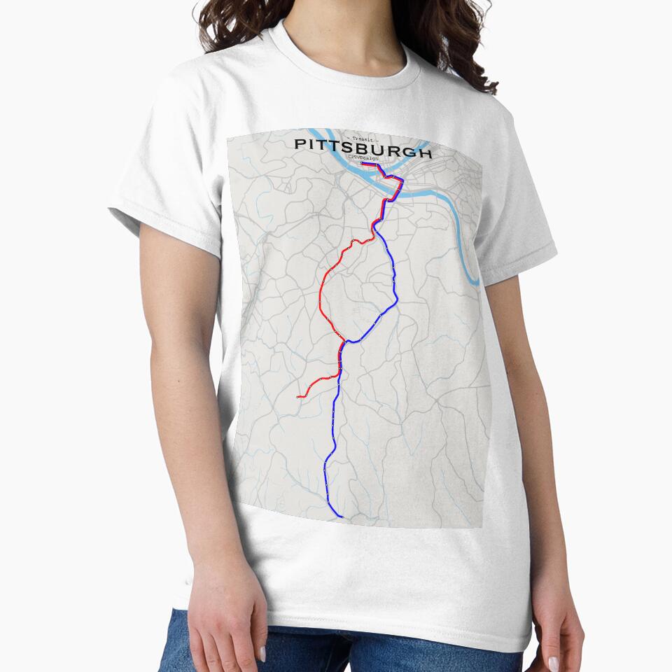 Pittsburgh Transit Map by CPTVDesign