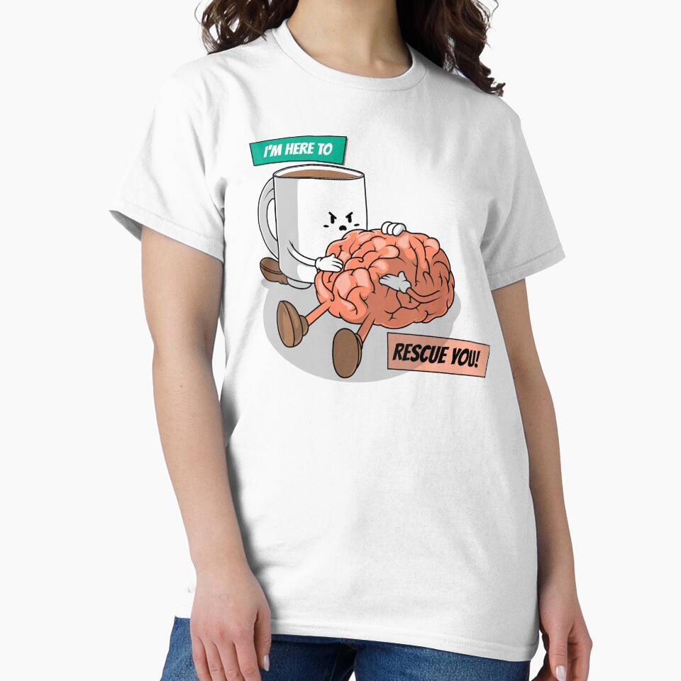 Funny Coffee I'm Here To Rescue You by joabaj