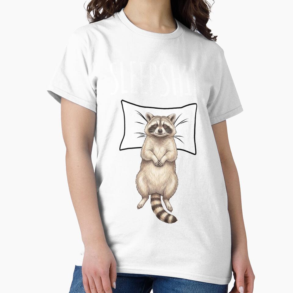 Raccoon sleep shirt by MasterShong