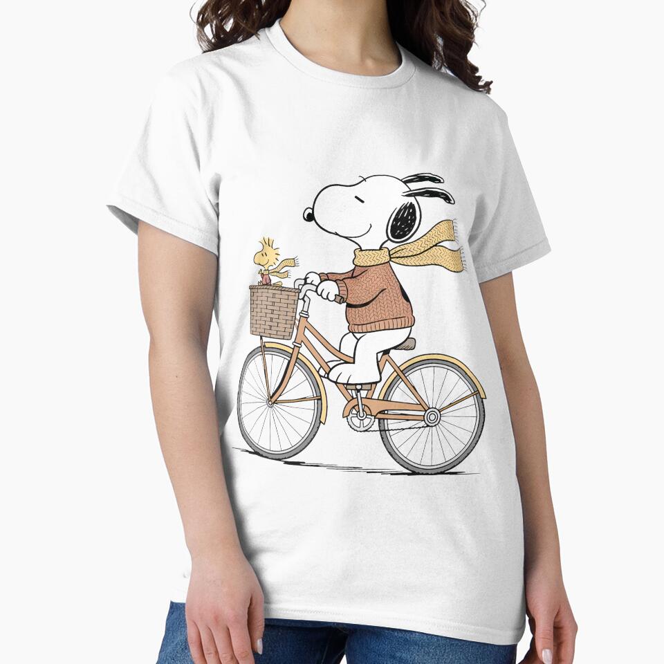 Snoopy & Woodstock Bicycle Ride by Jennifer Daniel