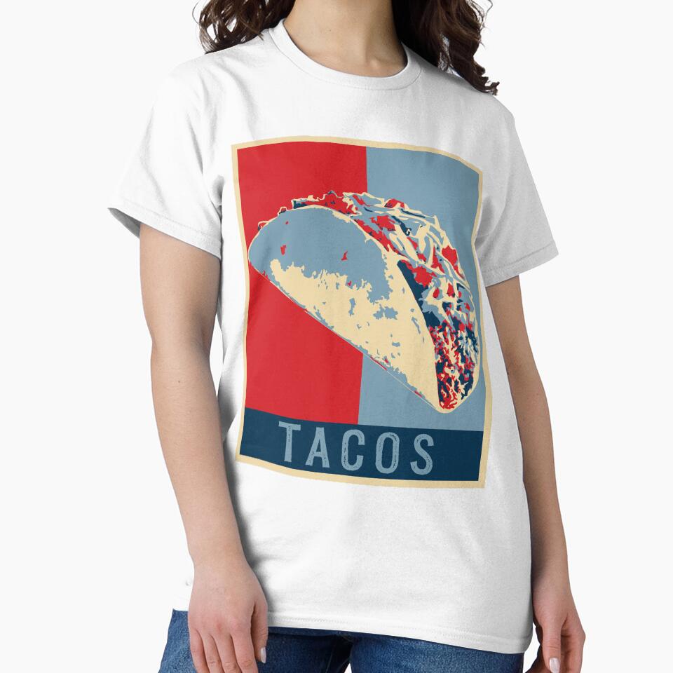 Taco Gift Women Taco Gifts Men Cinco De Mayo Mexican Food Taco by DSWShirts