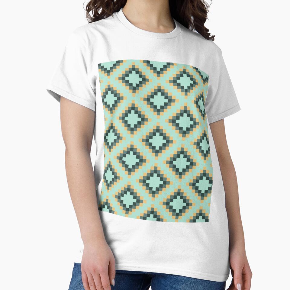Diamond Pixel Pattern by YourSpace8
