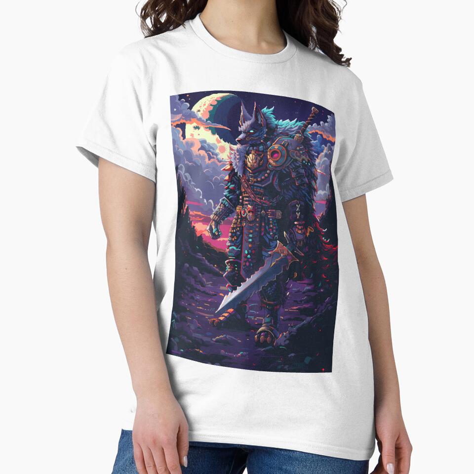 Wolf Knight Pixel Art by Kaos-Bit