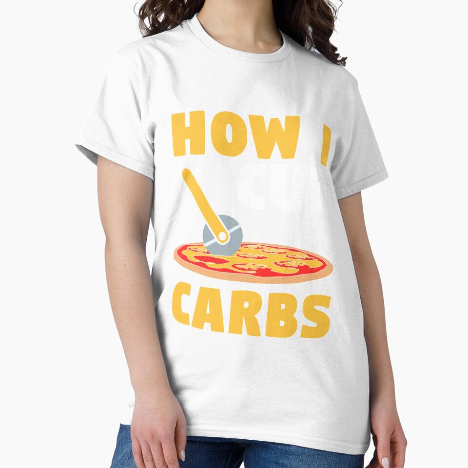 How I Cut Carbs Pizza Cutter Funny Pizza Lover Quote by sillyquestions