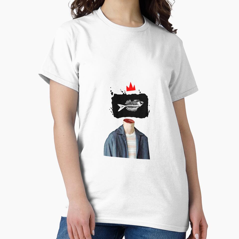 Surreal Fish Boy with a Crown by DigiRedRounak