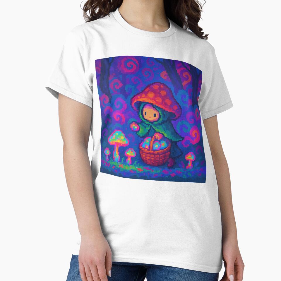 Mushroom Forager by PixCthulhu