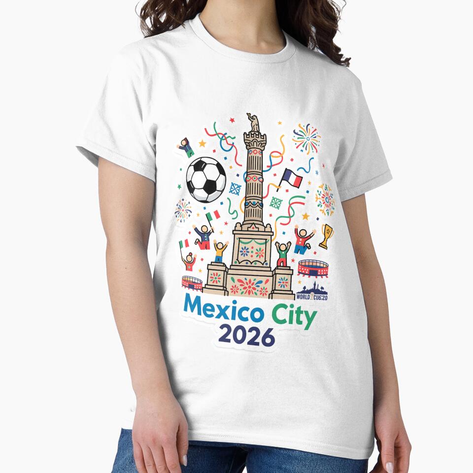 Mexico City 2026 Angel Soccer by Modefissi