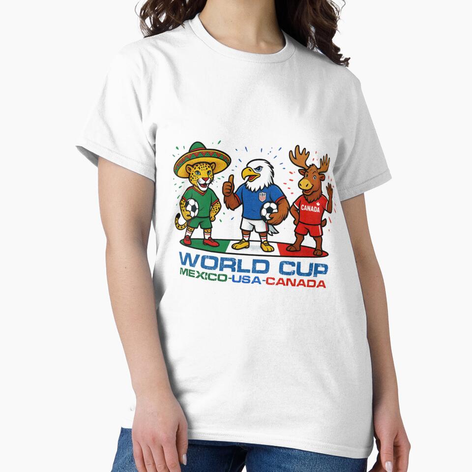 World Cup 2026 Canada USA Mexico Football by ILoveWeedLive