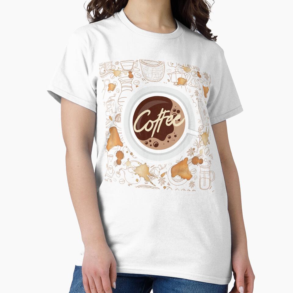 Cofe Coffee Cup – Aesthetic Coffee Stain Design by Art-Design-EM