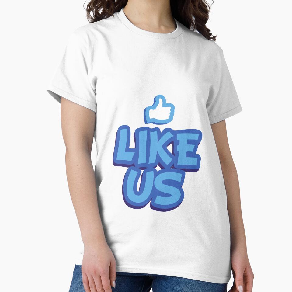 Like Us Facebook Novelty Design by popotamfriends