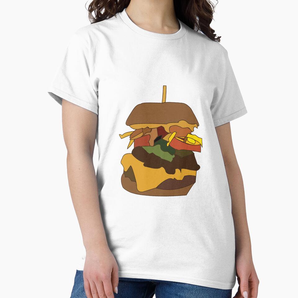 Burger Hamburger Burger Love Junk Food by Nisha Prabhu