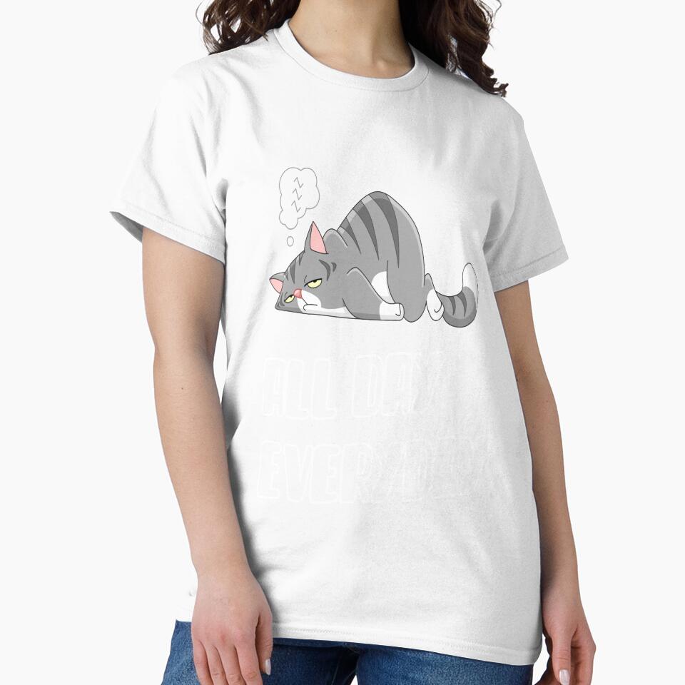 Lazy All day Everyday Funny Design by Simona Balan