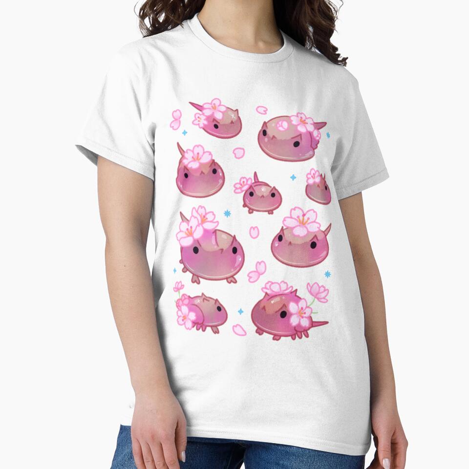 Cherry blossom horseshoe crab by pikaole