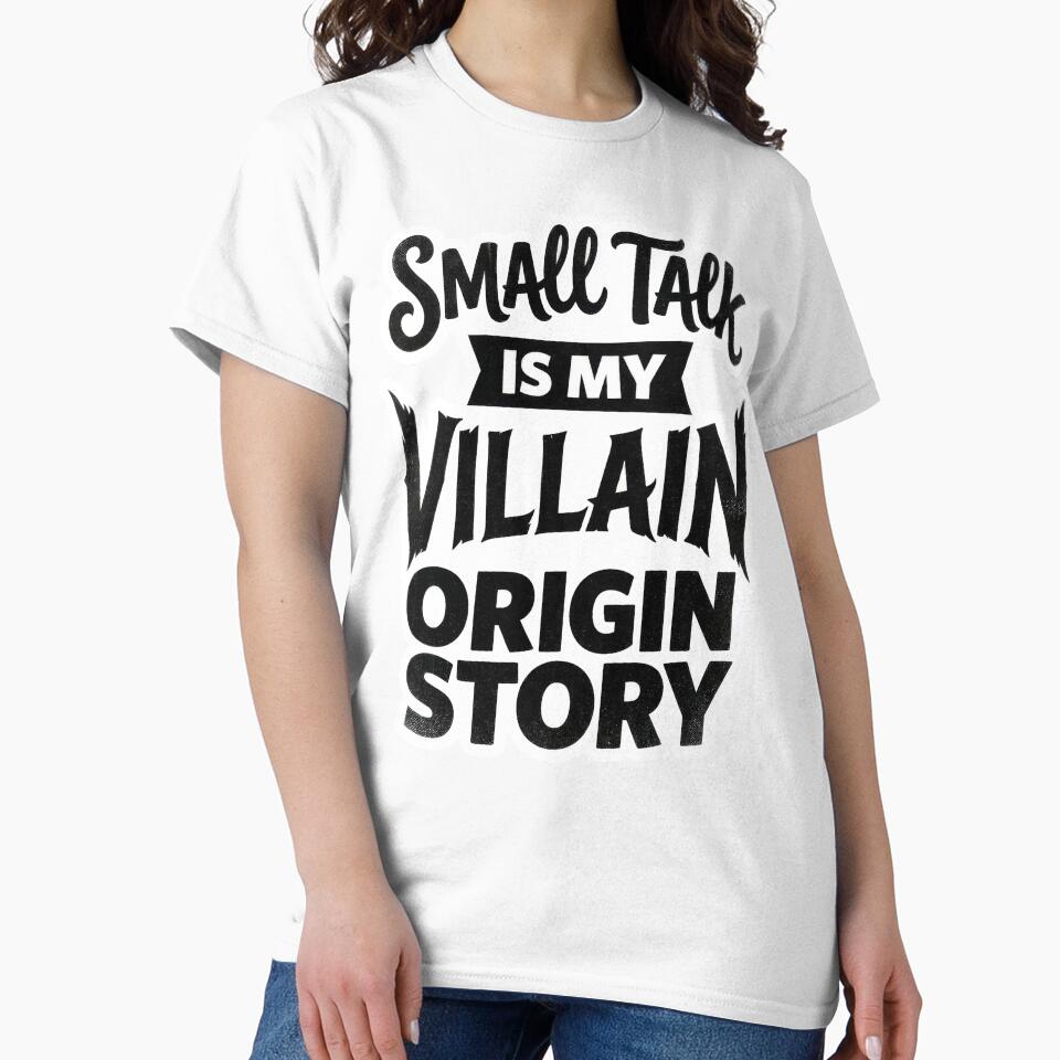 Small talk is my villain origin story by Supr Rare