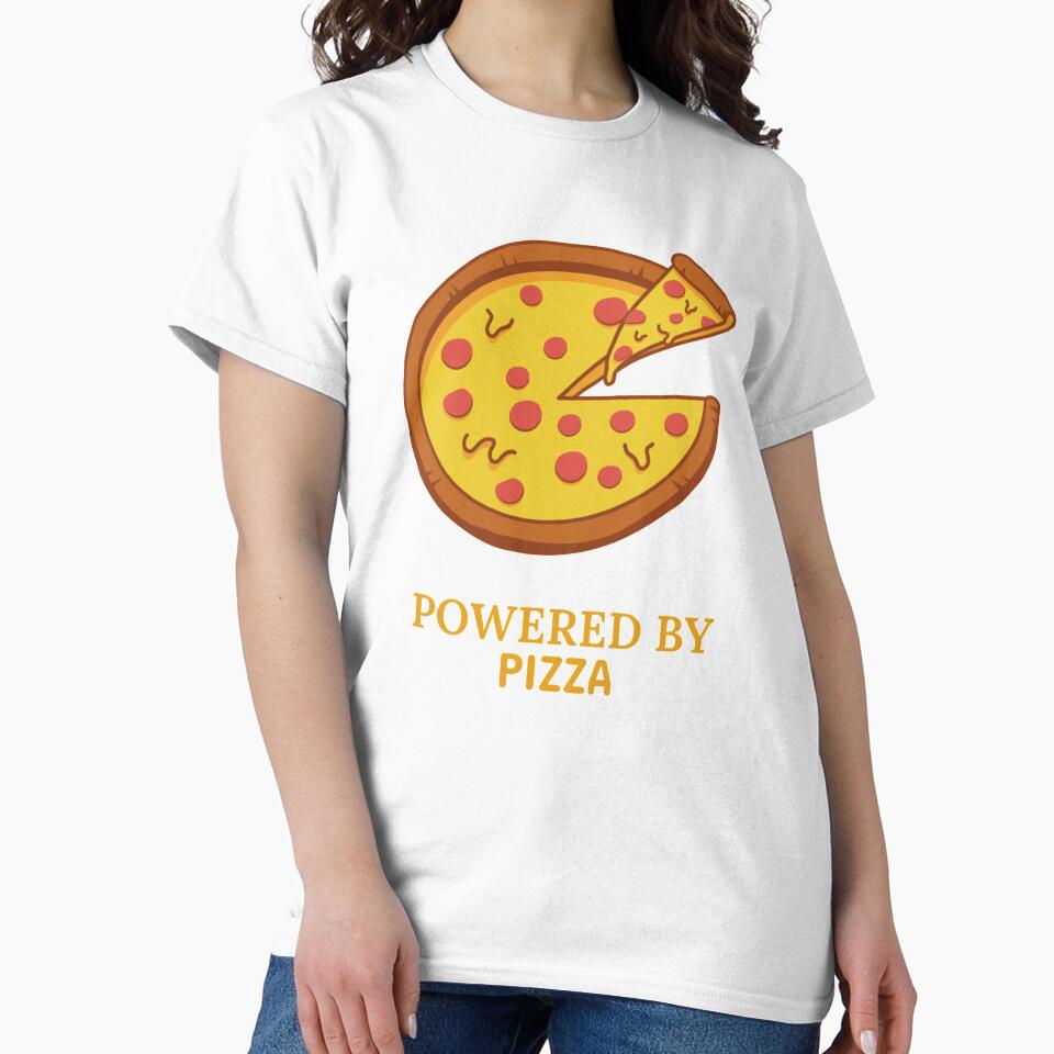 Powered By Pizza - Pizza Day by ManiaTeec