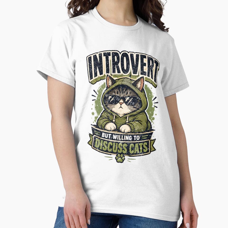 Introvert But Willing To Discuss Cats. by Mr Lee