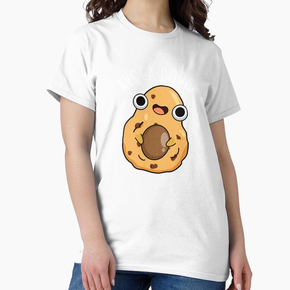 Avoca-dough Funny Avocado Puns (Dark BG) by punnybone