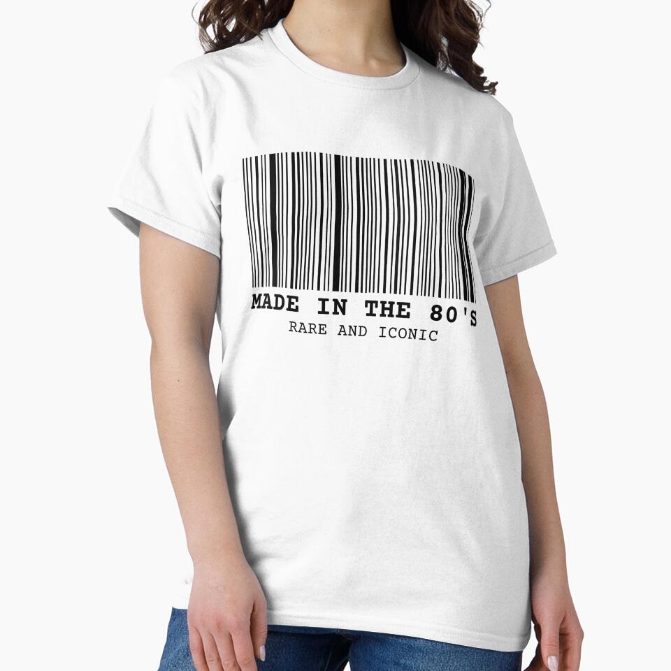 Barcode Made in the 80's rare and iconic by shopfindingbeni