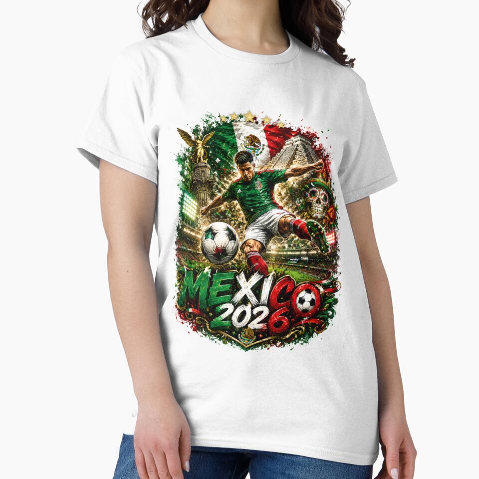 Mexico Football 2026 Viva El Tri Graffiti Graphic ver 1 by CosmicNook1