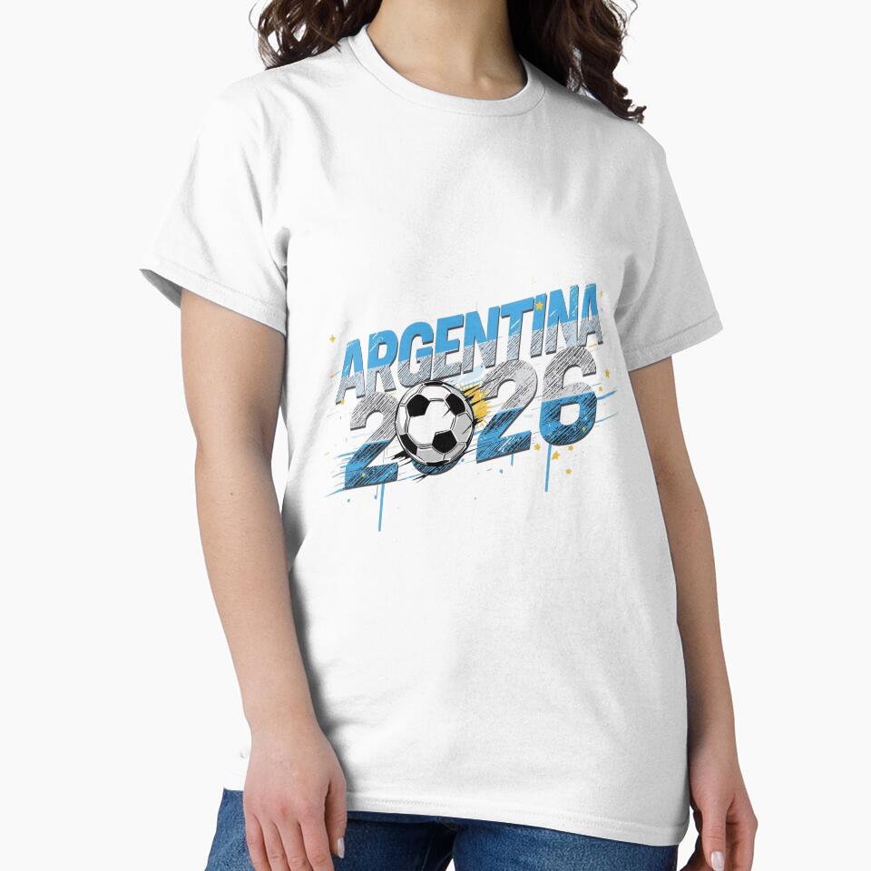 Argentina 2026 Soccer Football Vintage Retro Font by PACS0011