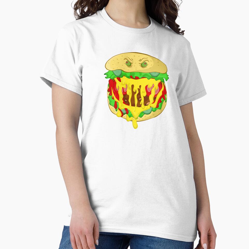 Monster Burger by Mariia Berezhna