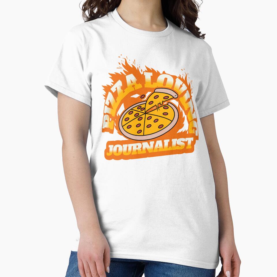 Pizza Loving Journalist by NuttySqueaky