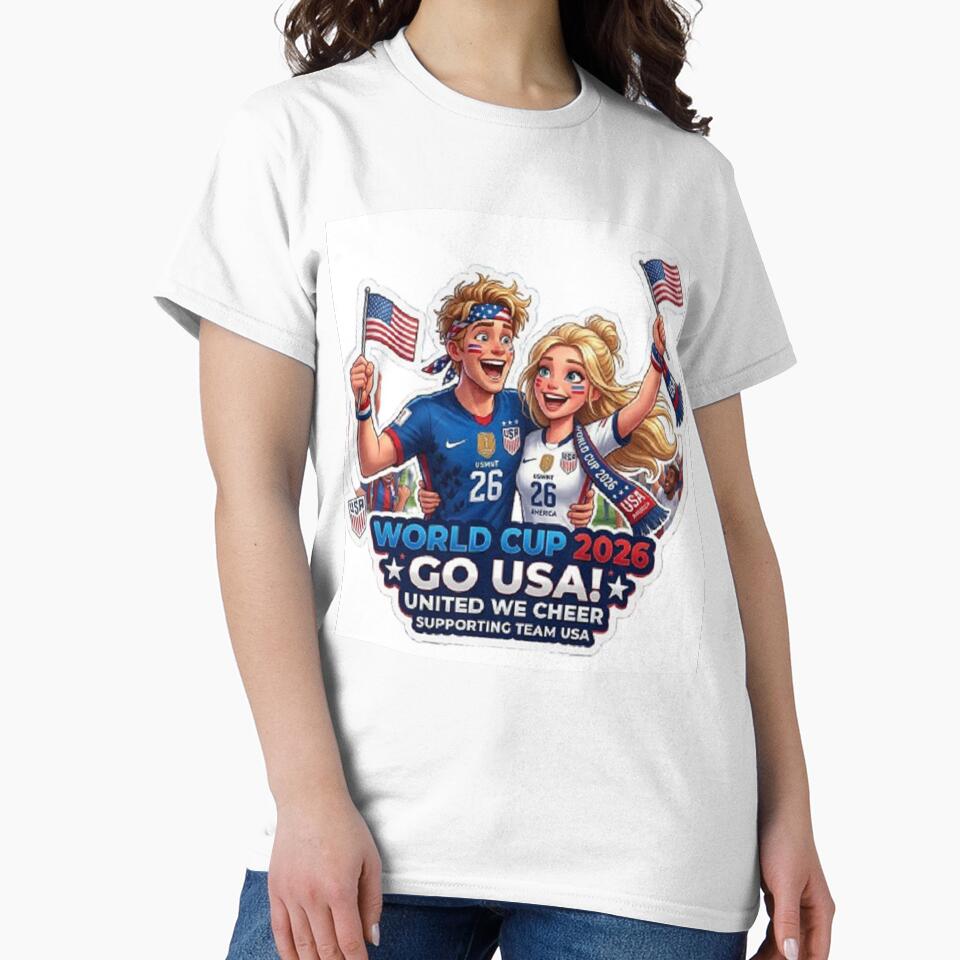 U.S Couple World Cup 2026 by Magic Shop Arts