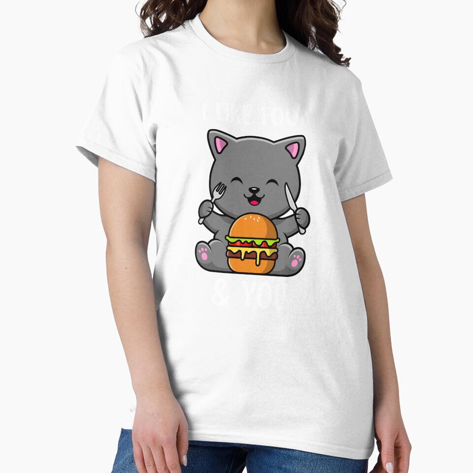 I like food & you ;GIFT FOR LOVER FOOD. by AMERZAGUE DESIGN