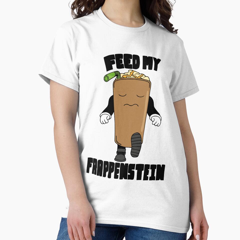 Feed My Frappenstein - Colour - Coffee, Frappe, Coffee lovers by 86Gaz