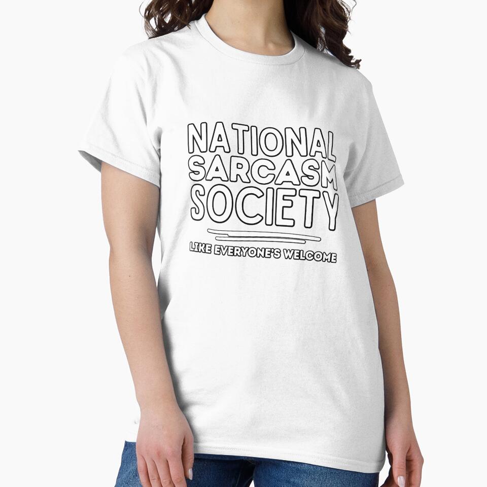 National Sarcasm Society Awesome Sarcasm by Renata Illustrata